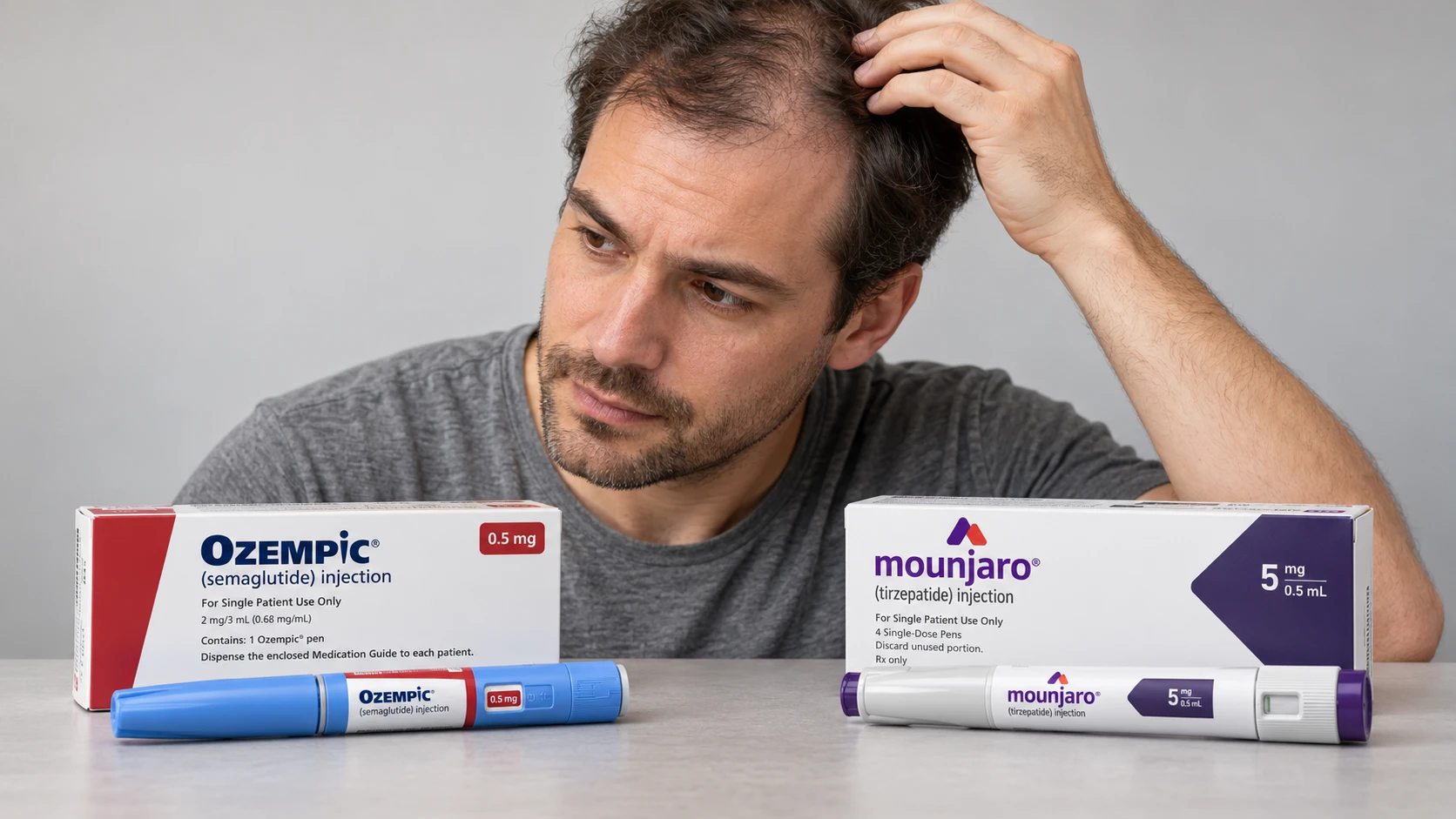 Ozempic, Tirzepatide and Hair Loss: Is It Permanent?